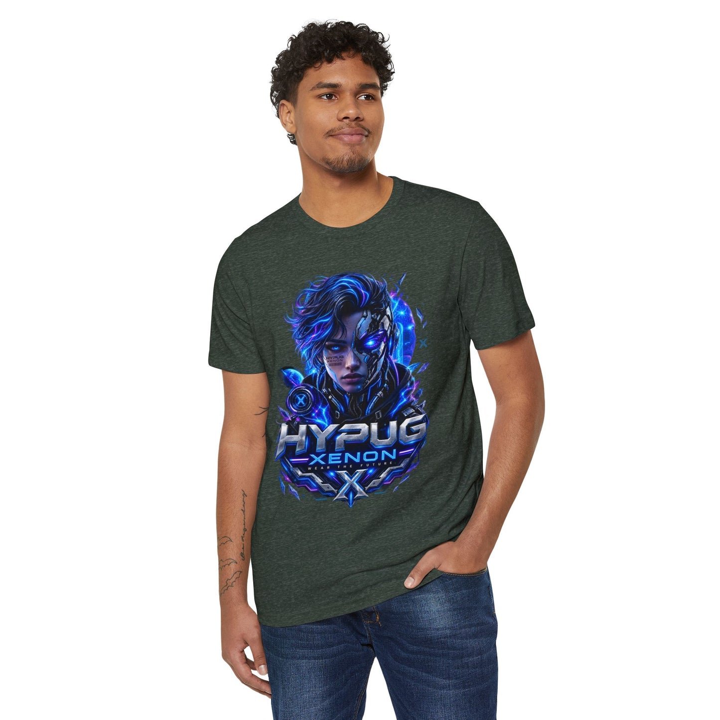 HYPUG XENON — DIGITAL FLUX T-SHIRT DROP 1